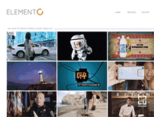 Tablet Screenshot of elementcproductions.com
